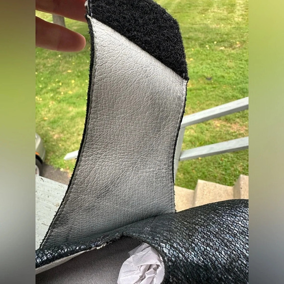 ALEGRIA PG Lite Lauryn Blue Metallic Leather Comfort Clogs Women's 41 10.5/11 - Picture 11 of 15